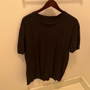All Saints men’s oversize T-shirt size large black